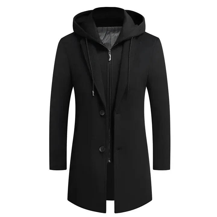 City office coat with double-sided protection