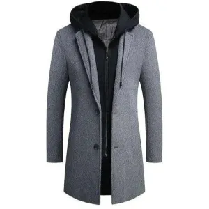 City office coat with double-sided protection
