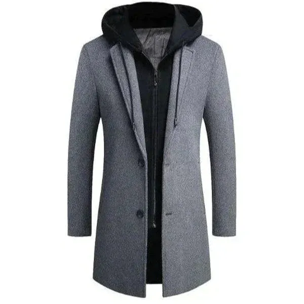 City office coat with double-sided protection