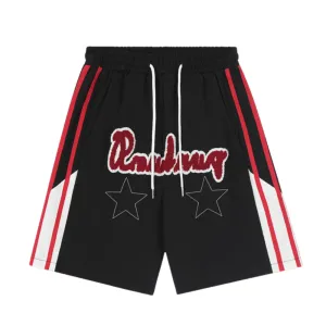 Classic Alphabet Jacquard Contrast Shorts