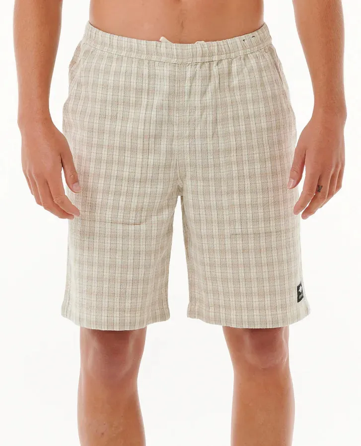 Classic Surf Check Walkshort - Bone