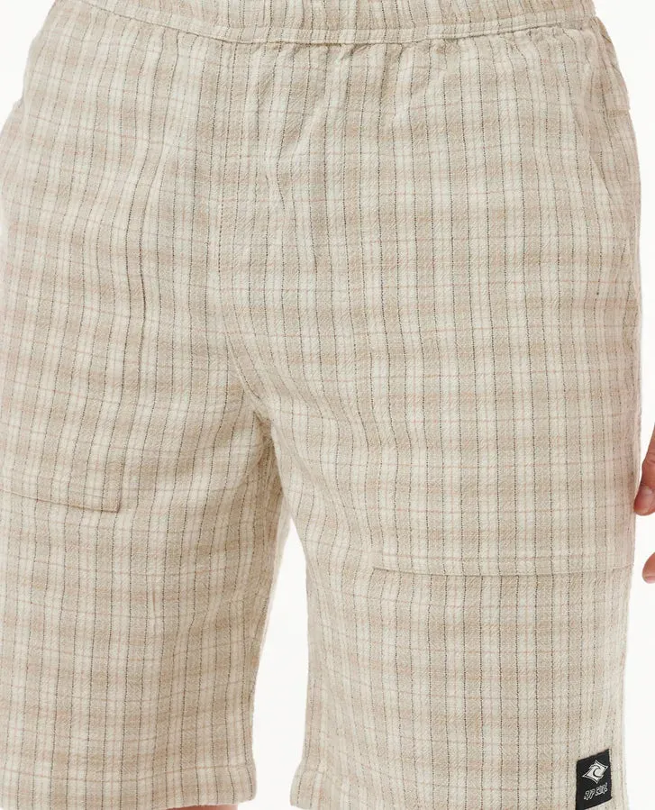 Classic Surf Check Walkshort - Bone