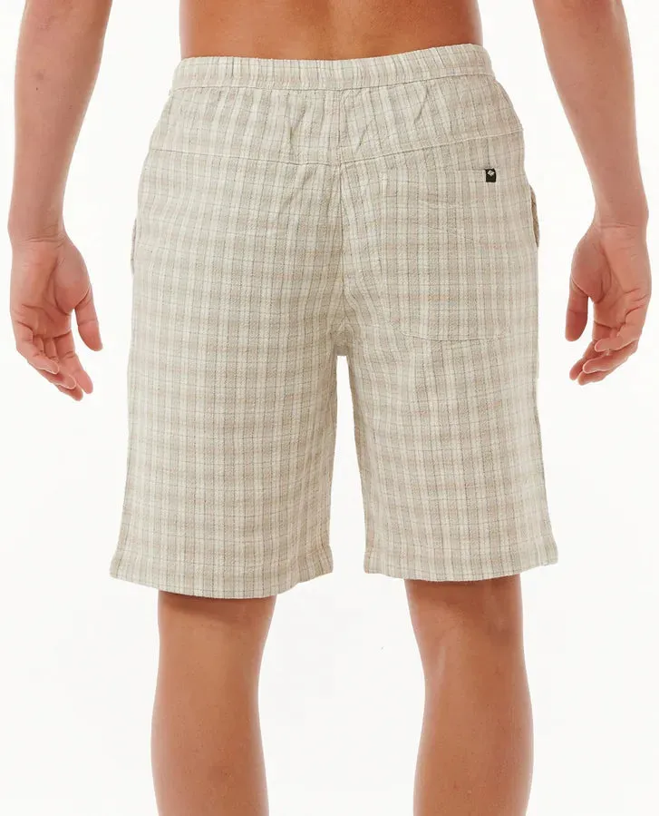 Classic Surf Check Walkshort - Bone