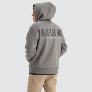 Concept Relaxed Fit Hoodie Charcoal