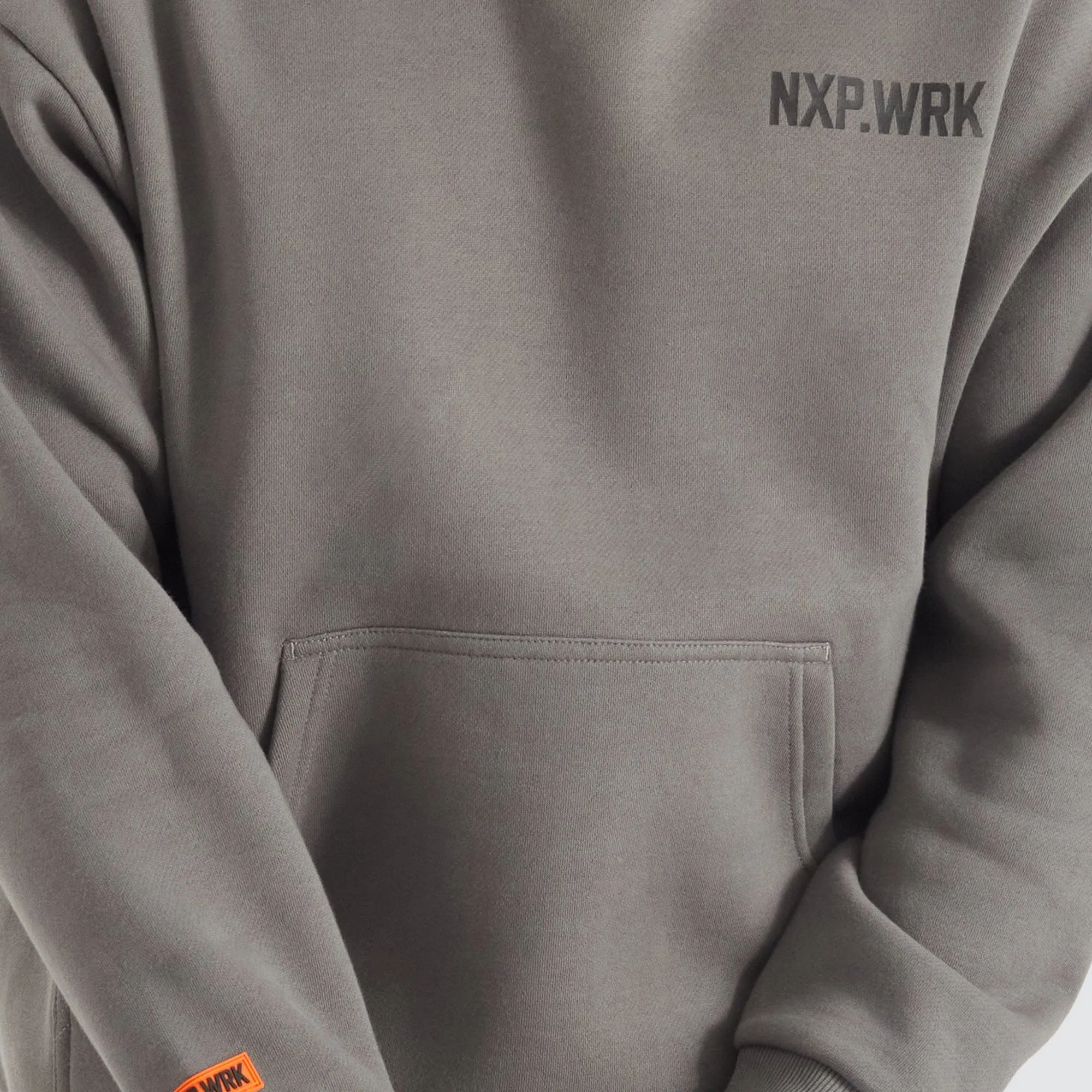 Concept Relaxed Fit Hoodie Charcoal