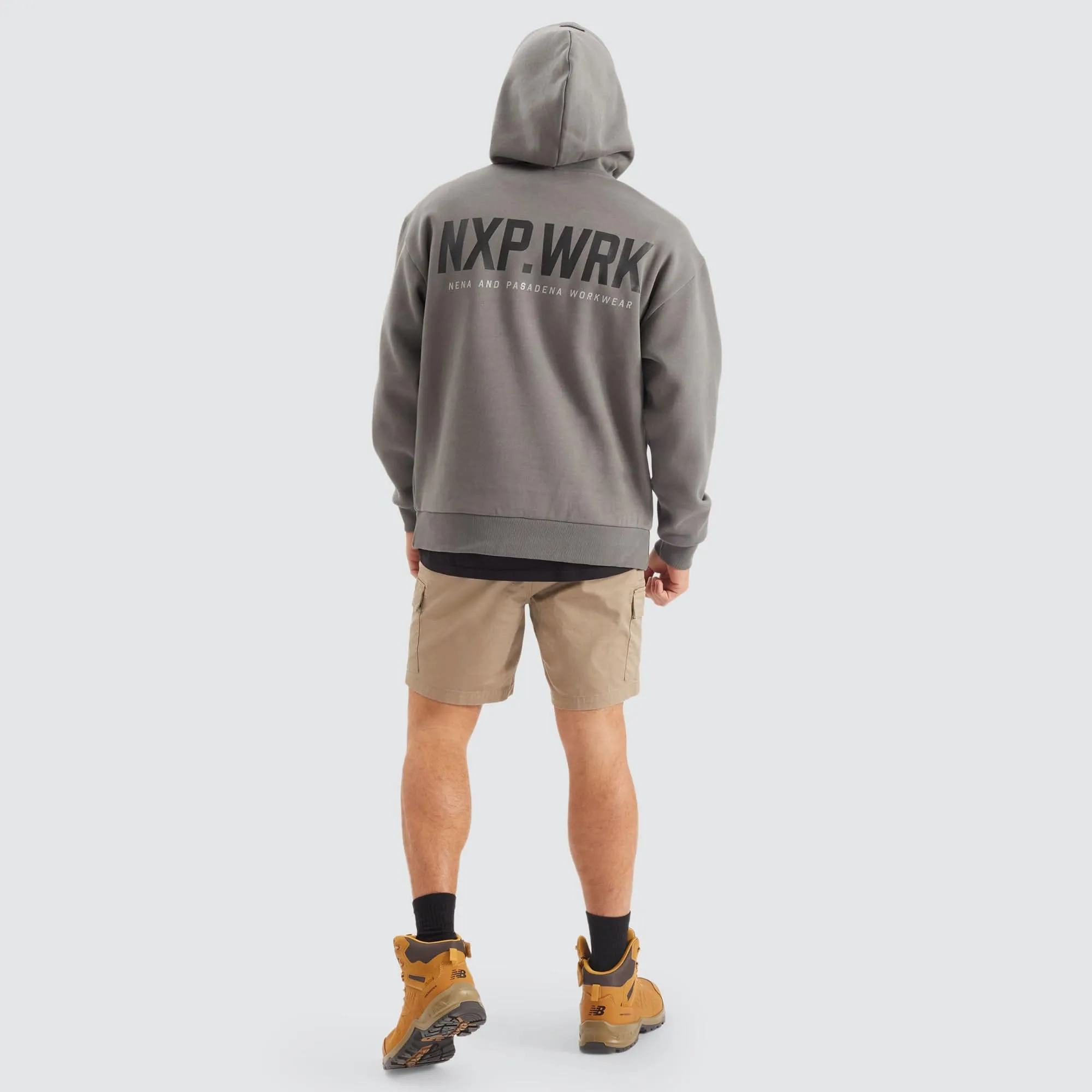Concept Relaxed Fit Hoodie Charcoal
