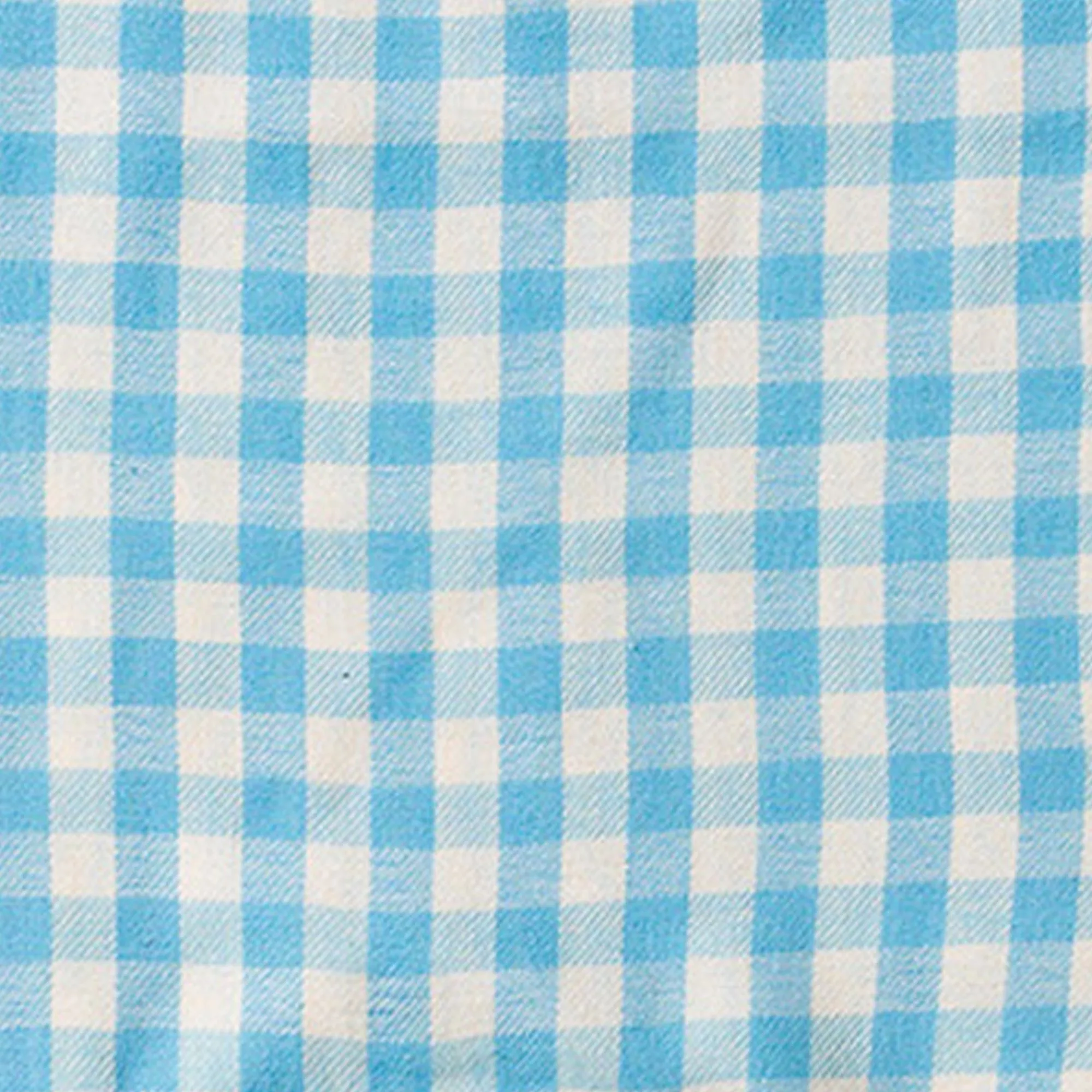 Corn Silk Blue Check Sunshine Shorts