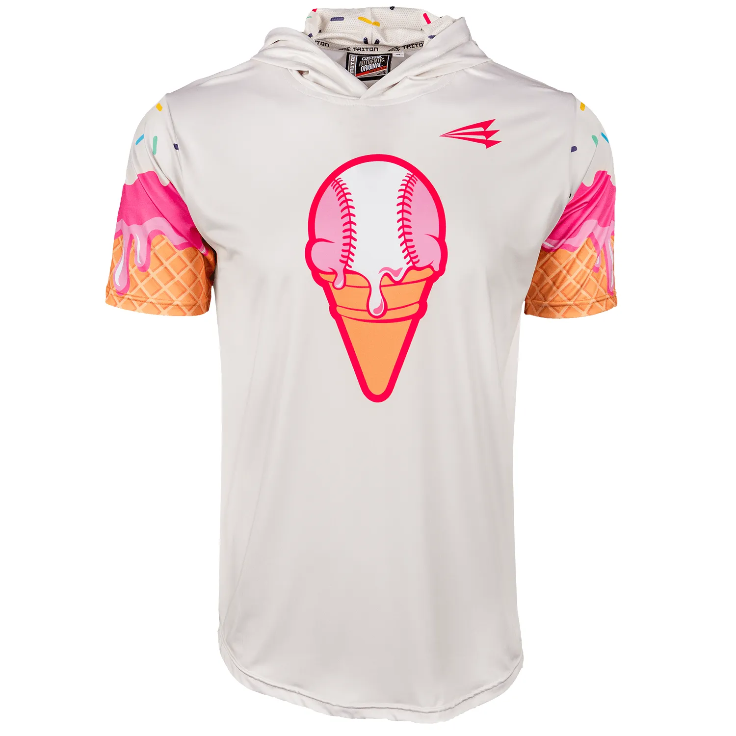 Cream City Baseball Ice Cream Pro Premier Short Sleeve Hoodie