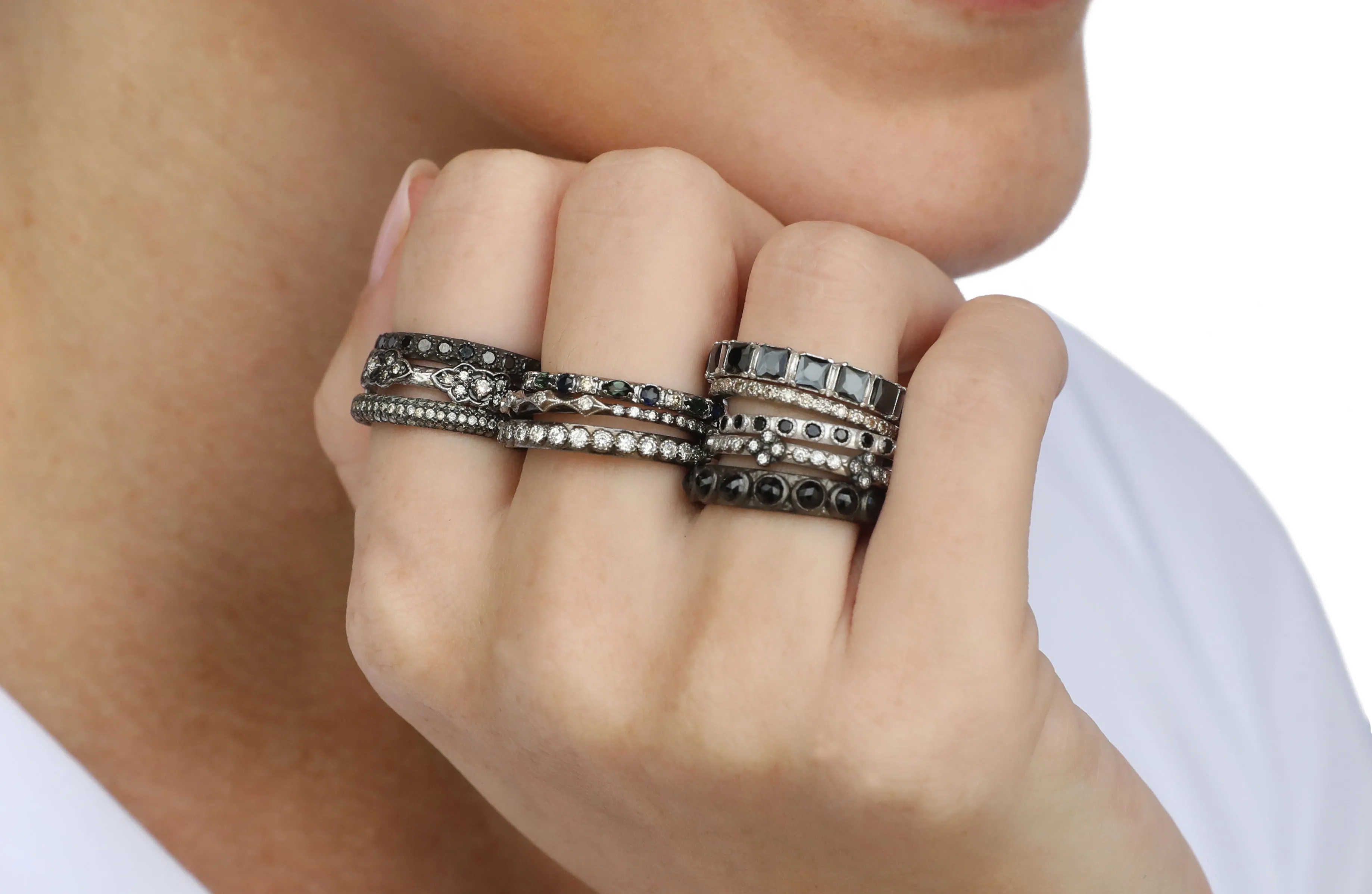 Crivelli Stack Band Ring