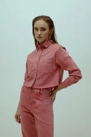 Cropped Denim Jacket