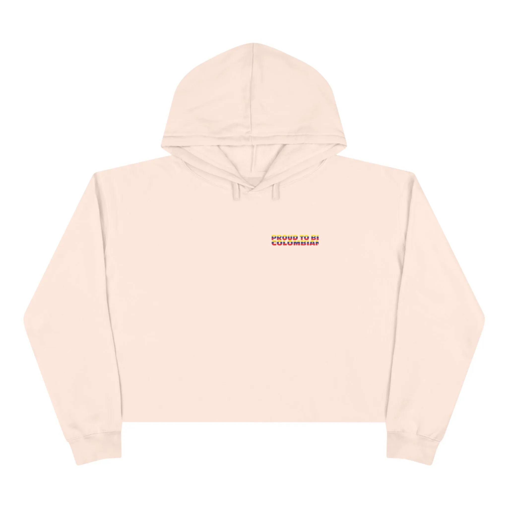 Cropped Hoodie — Colombian Pride Edition — LatinaVibe