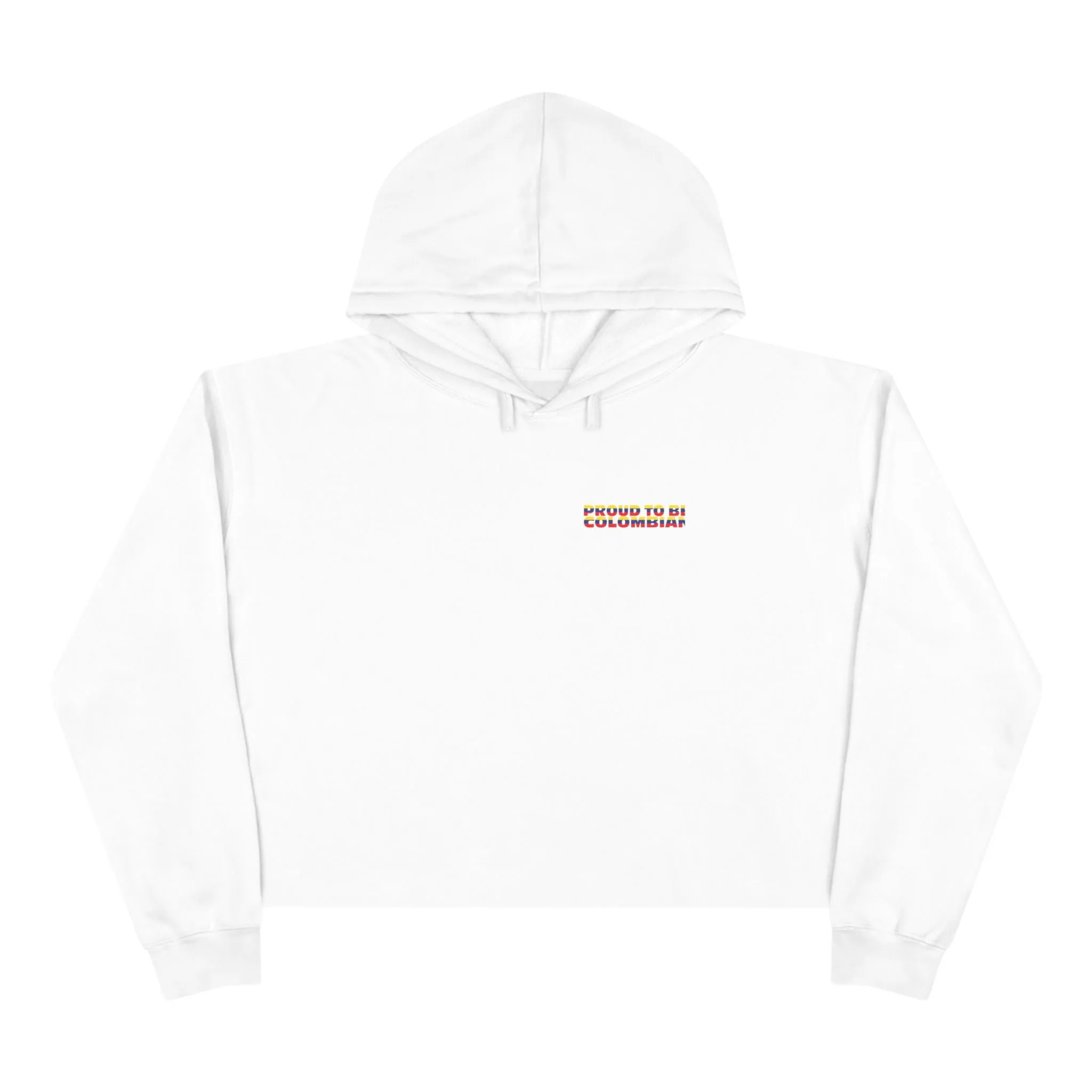 Cropped Hoodie — Colombian Pride Edition — LatinaVibe