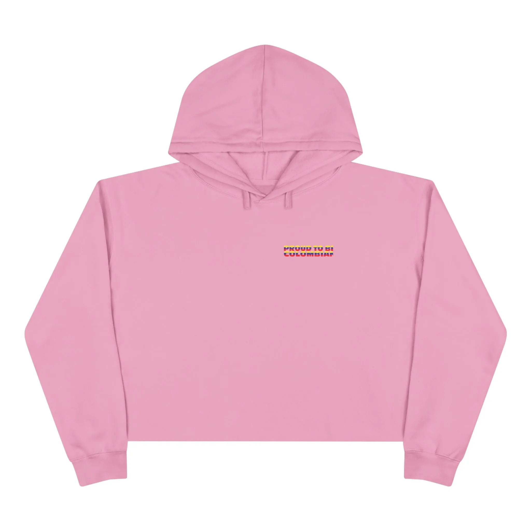 Cropped Hoodie — Colombian Pride Edition — LatinaVibe
