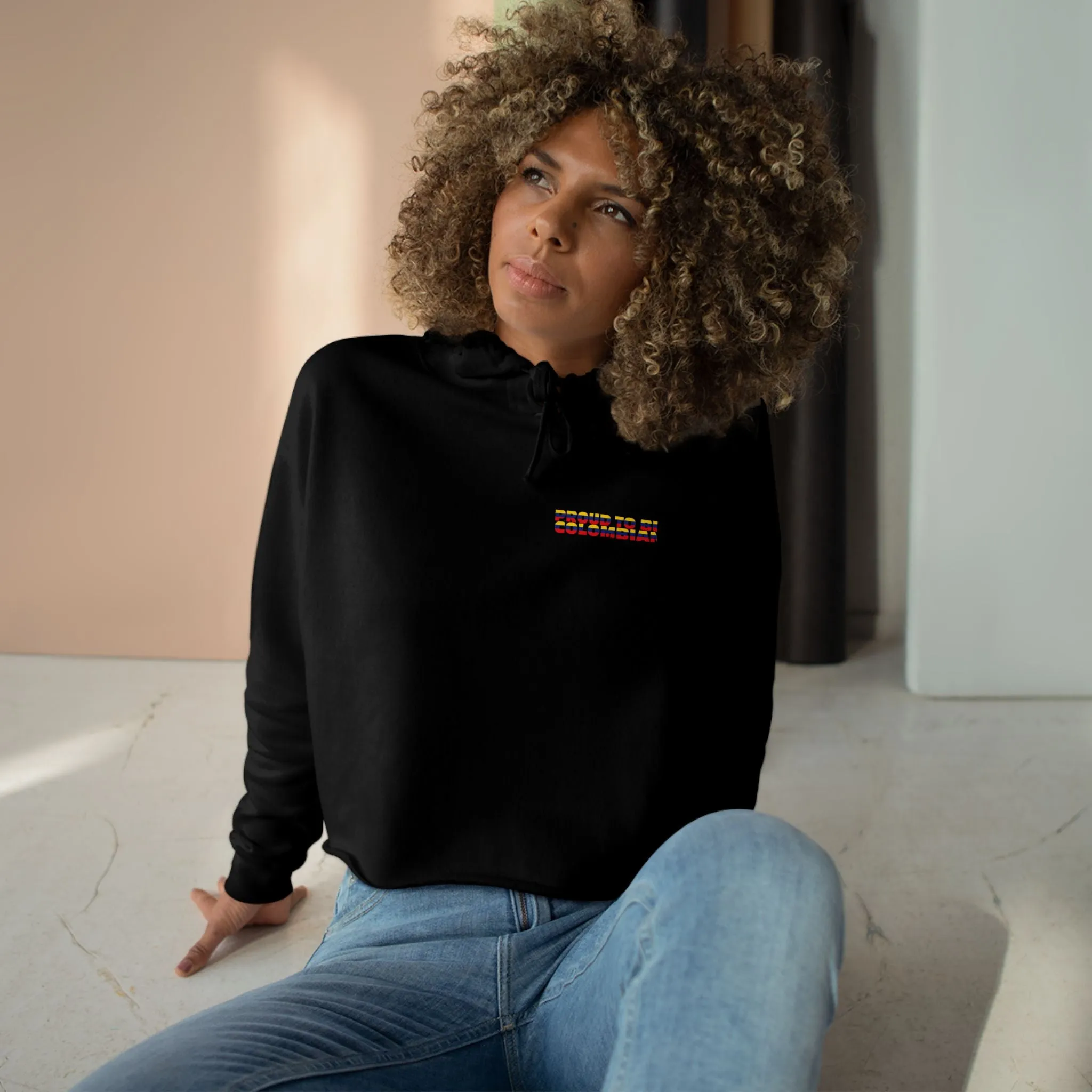 Cropped Hoodie — Colombian Pride Edition — LatinaVibe