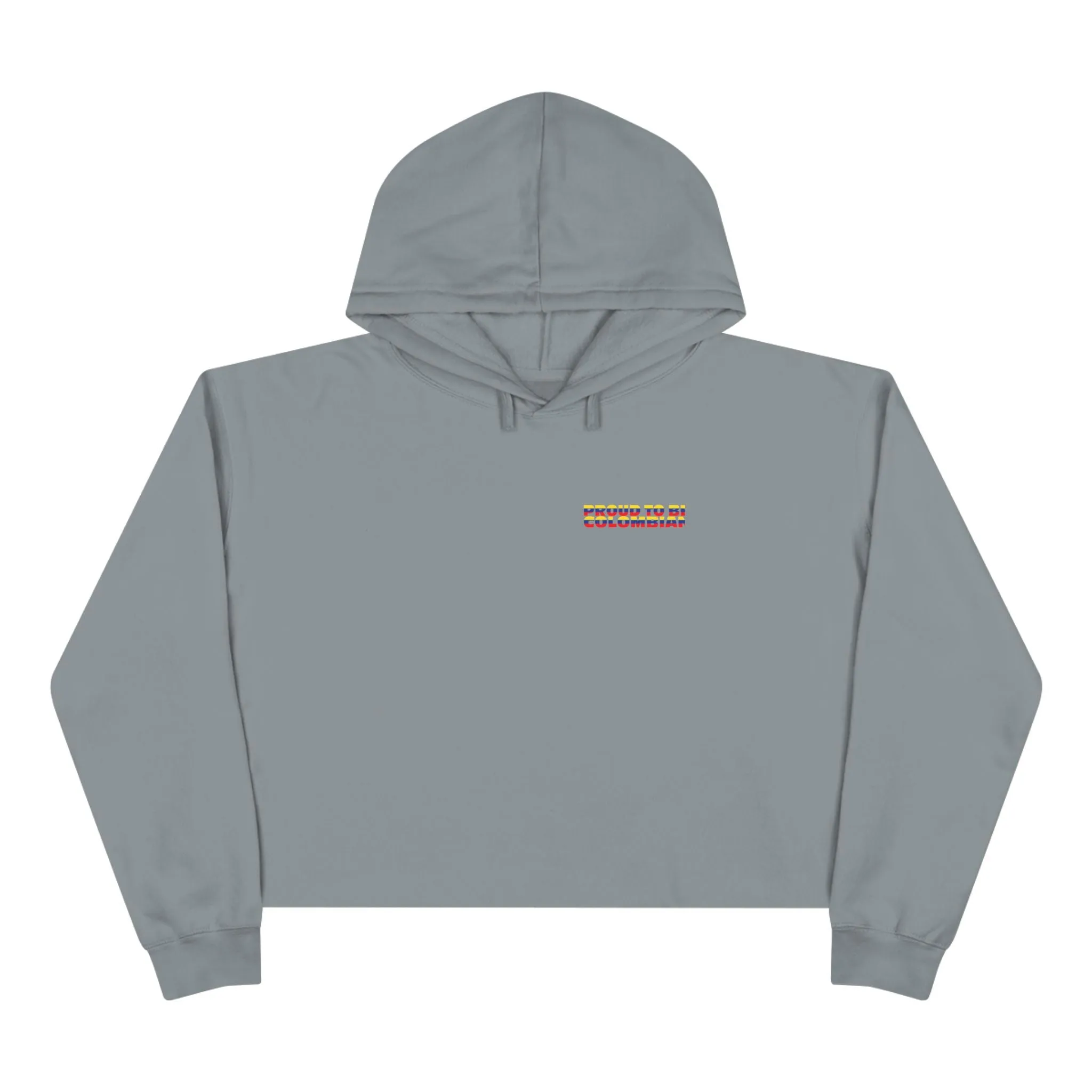 Cropped Hoodie — Colombian Pride Edition — LatinaVibe
