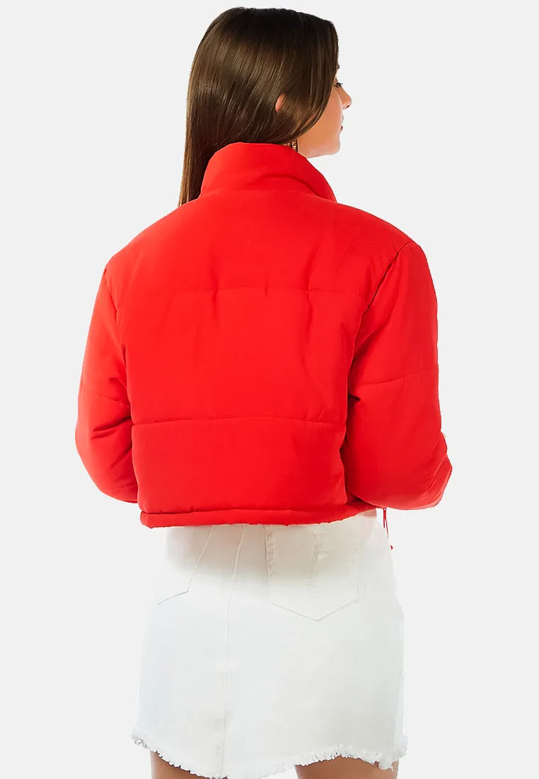 Cropped Puffer Jacket