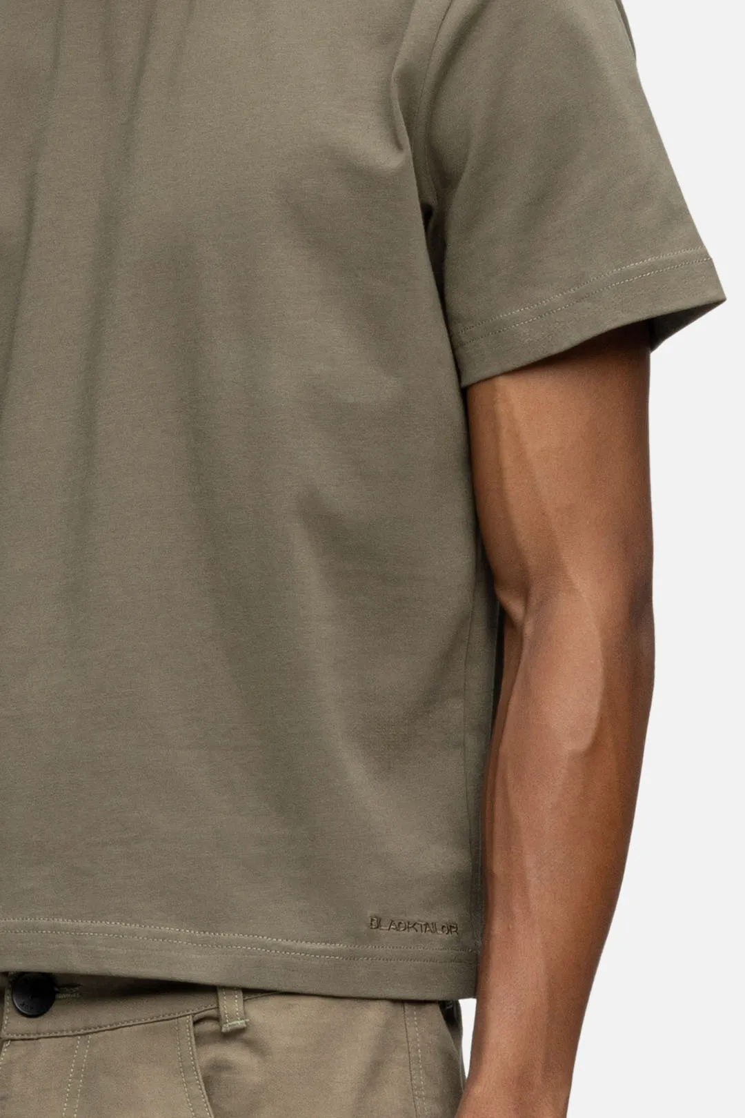 CROPPED T-SHIRT GREEN