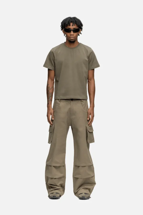 CROPPED T-SHIRT GREEN