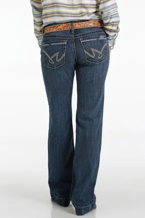Cruel Girl Jeans Womens Jayley Mid Rise Trouser (CB14454001)