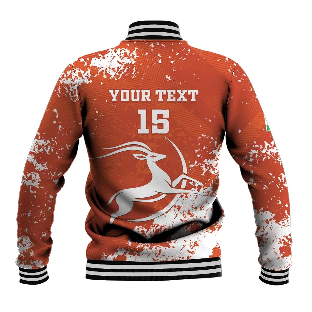 Custom Afro Niger Football Baseball Jacket We Are Champions LT15