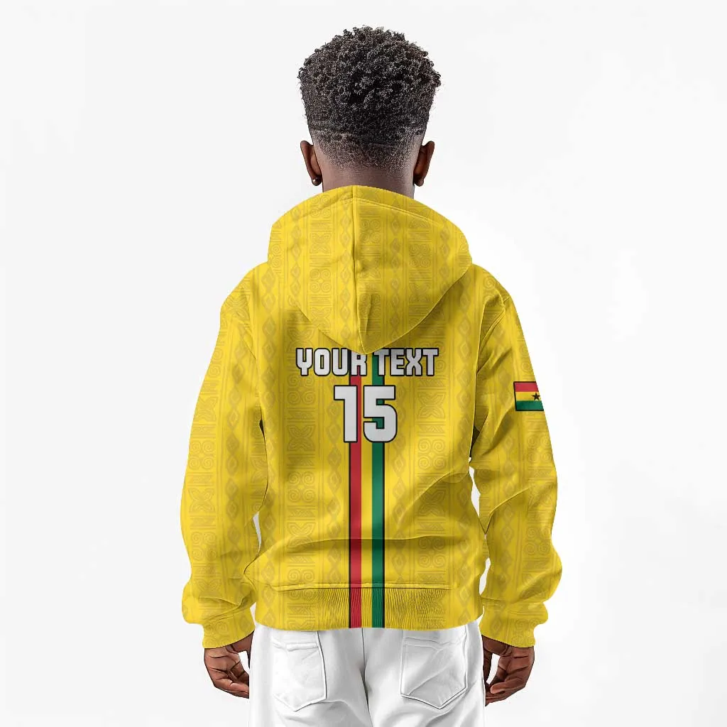 Custom Ghana Football Kid Hoodie We Are Champions LT15