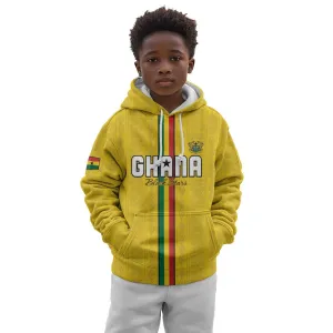 Custom Ghana Football Kid Hoodie We Are Champions LT15