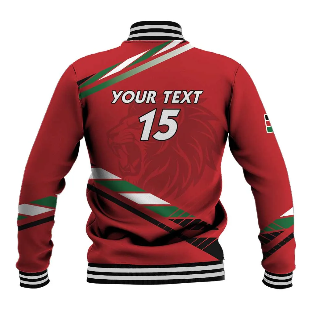 Custom Kenya Volleyball Baseball Jacket Go Champions LT15