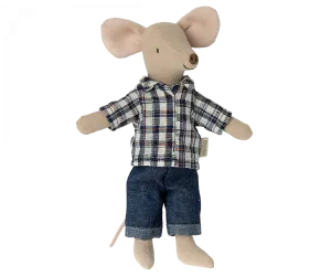 Dad Mouse, Check Shirt
