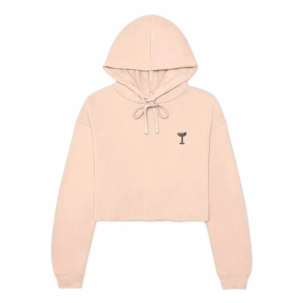 Dalix Espresso Martini Cropped Hoodie