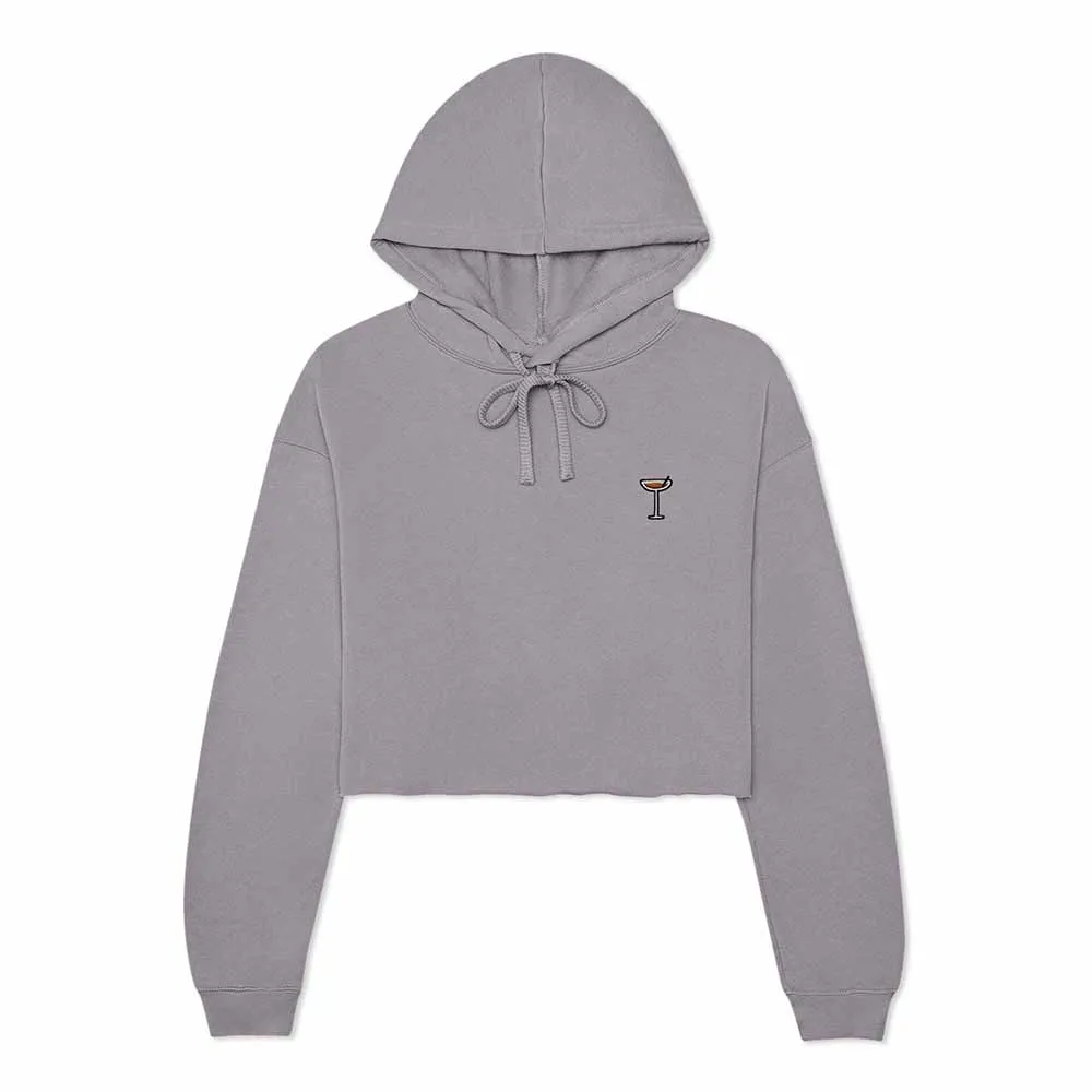 Dalix Espresso Martini Cropped Hoodie