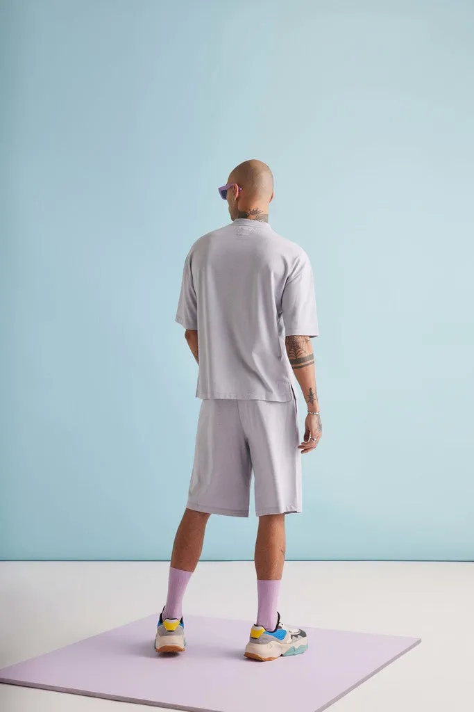 Dapper Tuck'd Shorts - Digital Mist