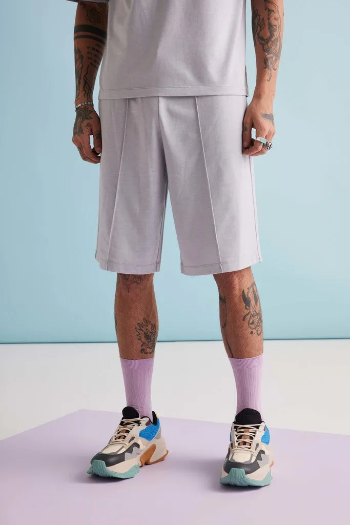 Dapper Tuck'd Shorts - Digital Mist