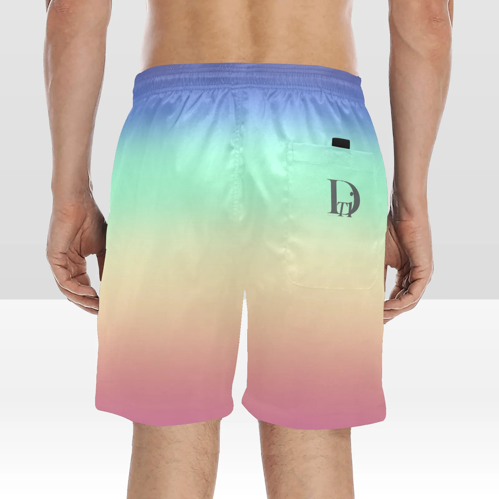 Descendants of the Island Vapors Men's Mid-Length Beach Shorts