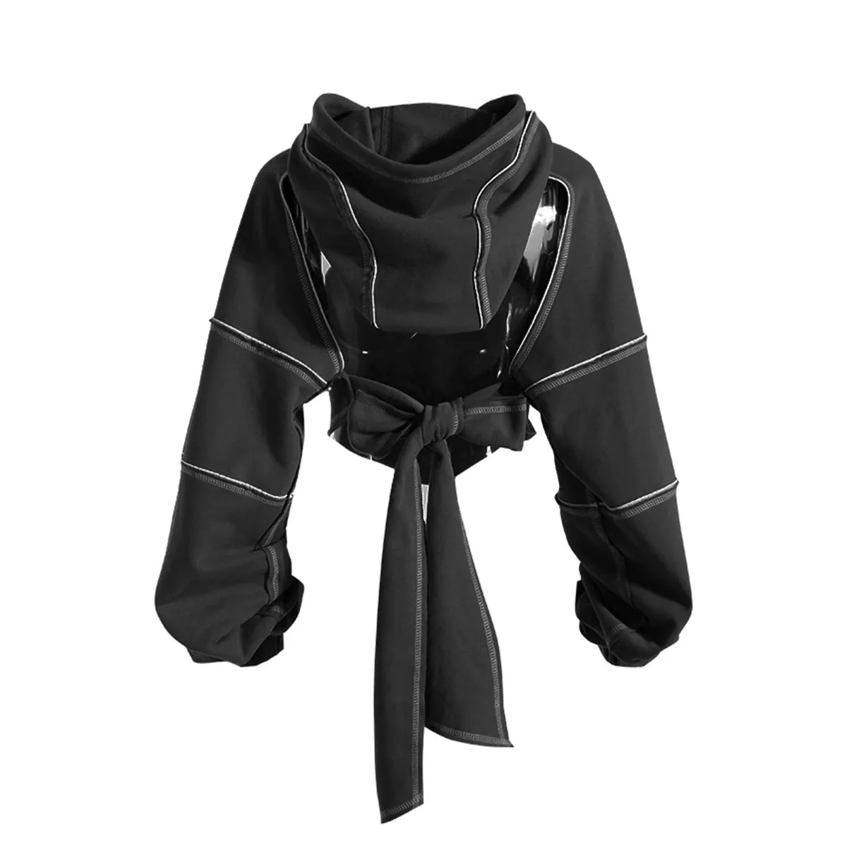 Designed Hiphop Long Sleeves Top Hoodies