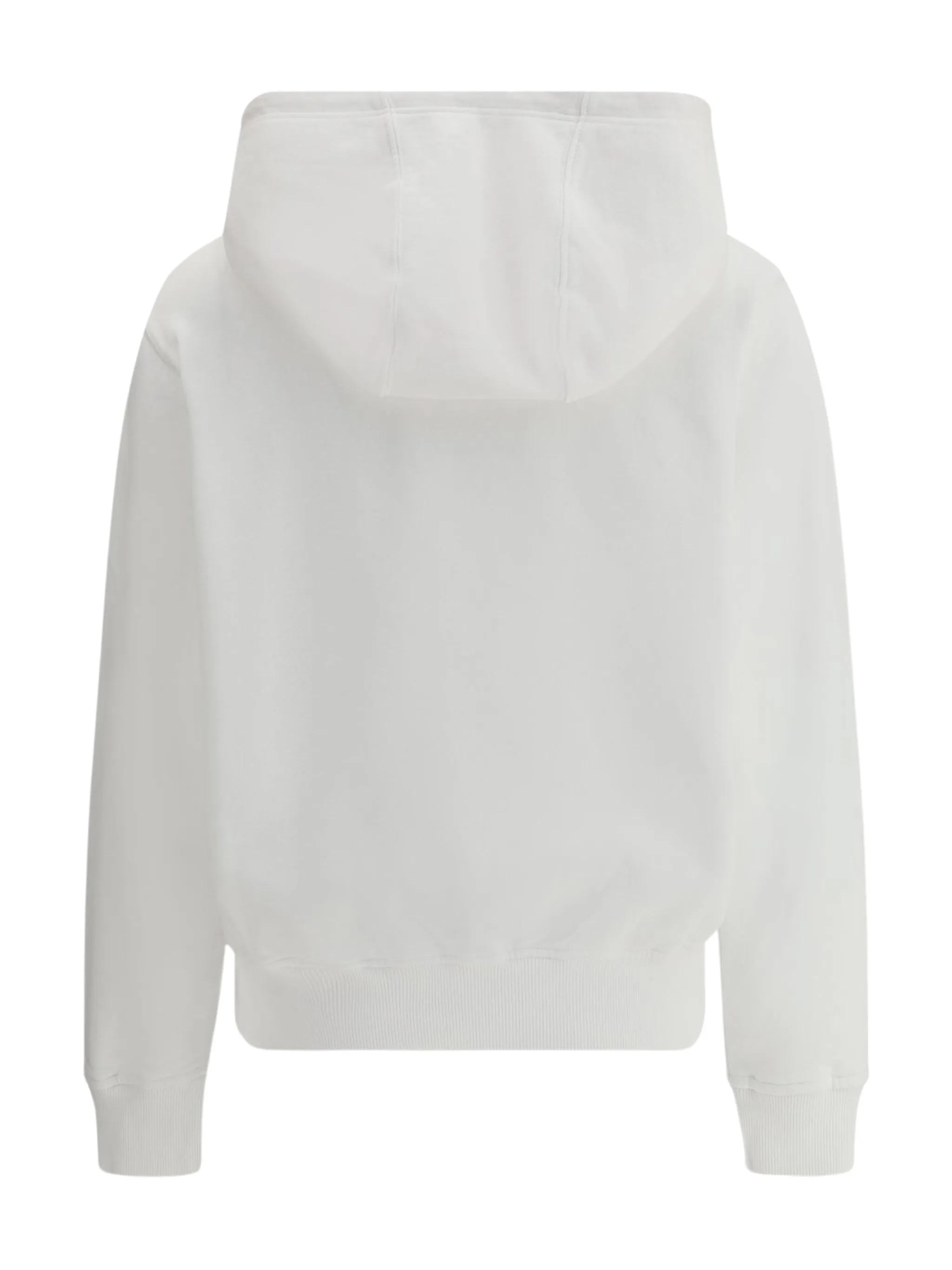 DIAMOND COLUMN EMBROIDERED HOODIE