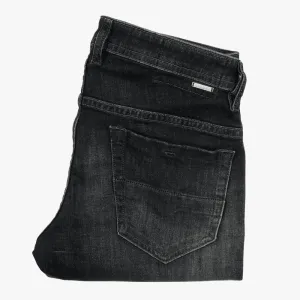 Diesel Mens Thommer Slim Skinny Stretch Jean Wash Black