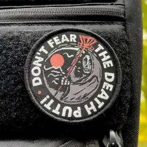 Disc Golf Pins Don't Fear the Death Putt Patch