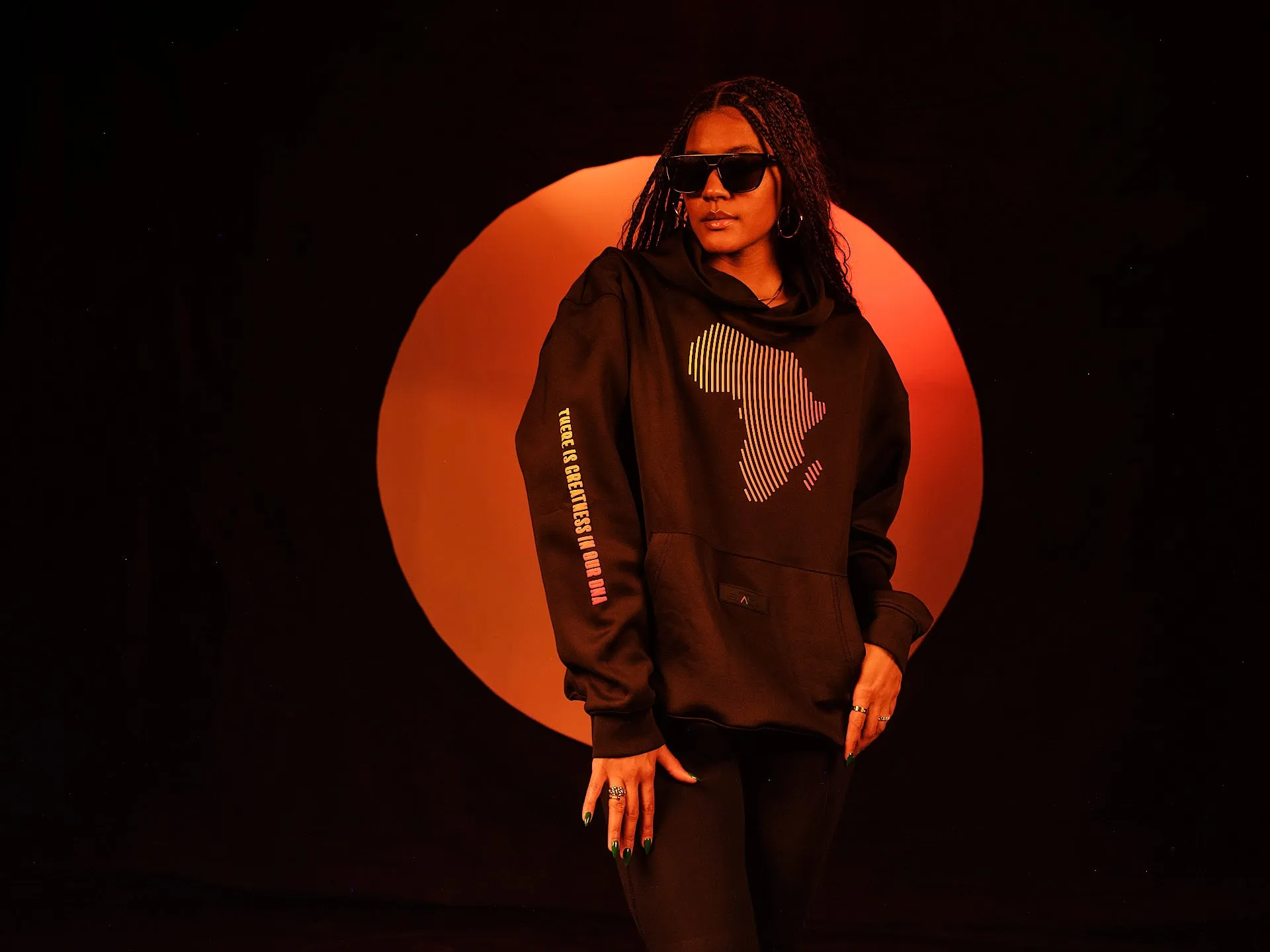 Disney Mufasa: The Lion King x Actively Black Unisex DNA Hoodie