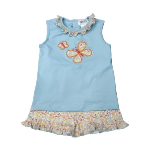 Ditsy Flower Girl's Shorts Set