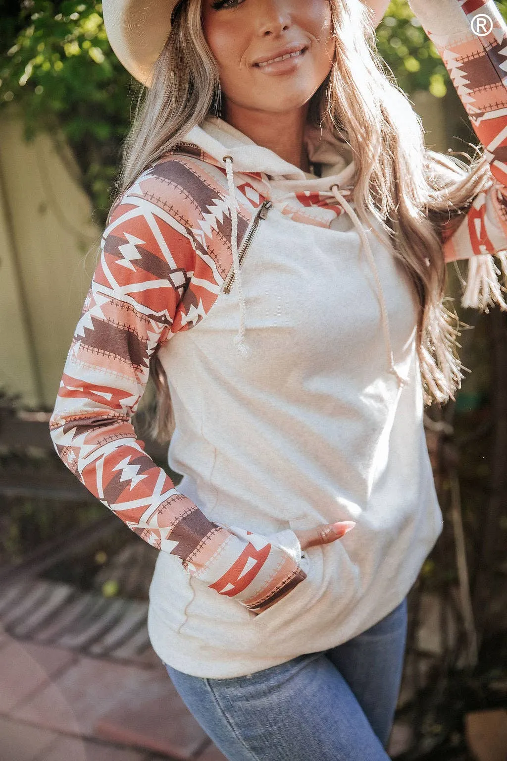 DoubleHood™ Sweatshirt - Live a Little