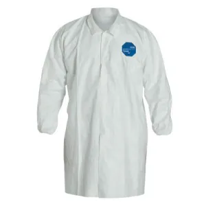 DuPont™ Tyvek Lab Coats No Pockets Knee Length, X-Large, DuPont Tyvek Lab Coat, TY211S-XL