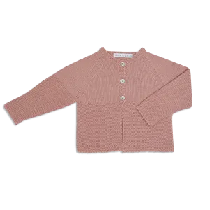 DUSTY PINK SALAMANCA CARDIGAN