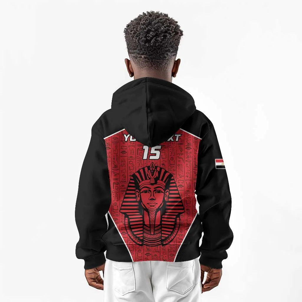 Egypt Football Custom Kid Hoodie Ancient Egypt Style LT15