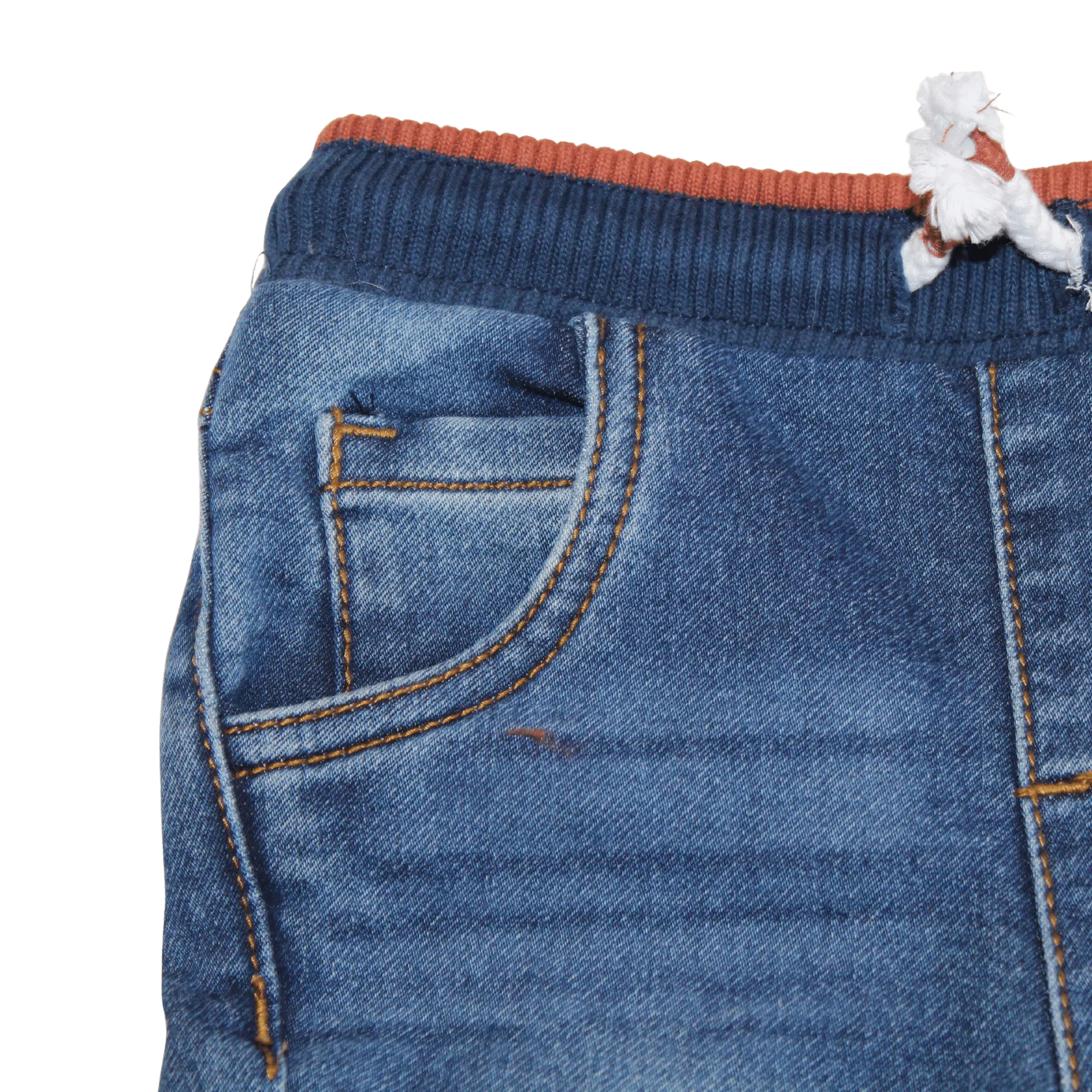 Elasticated Waist Soft Jeans