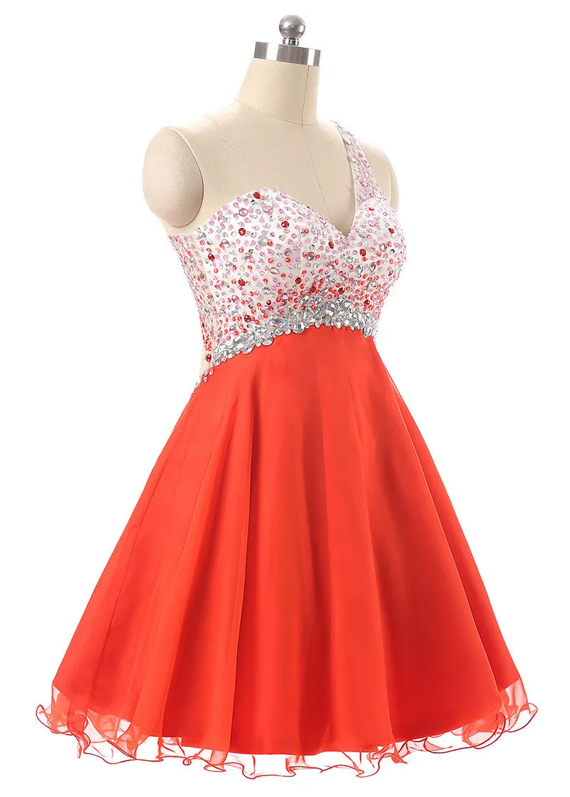 Energetic Short Homecoming Dress