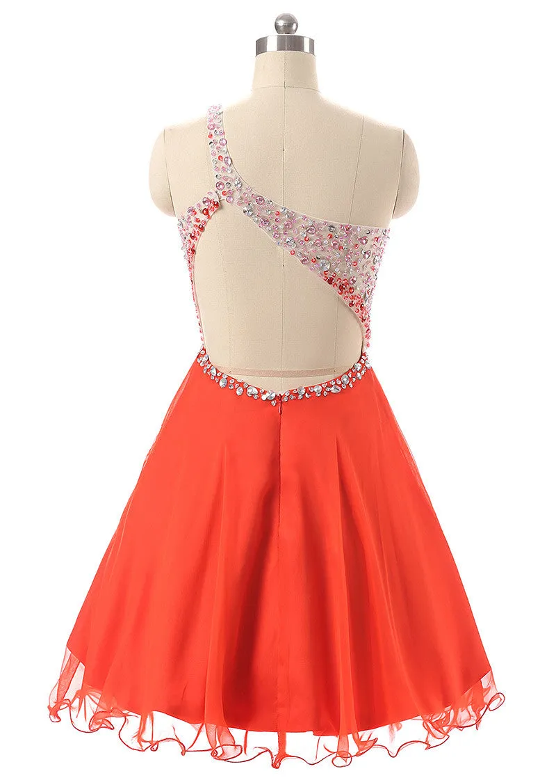 Energetic Short Homecoming Dress