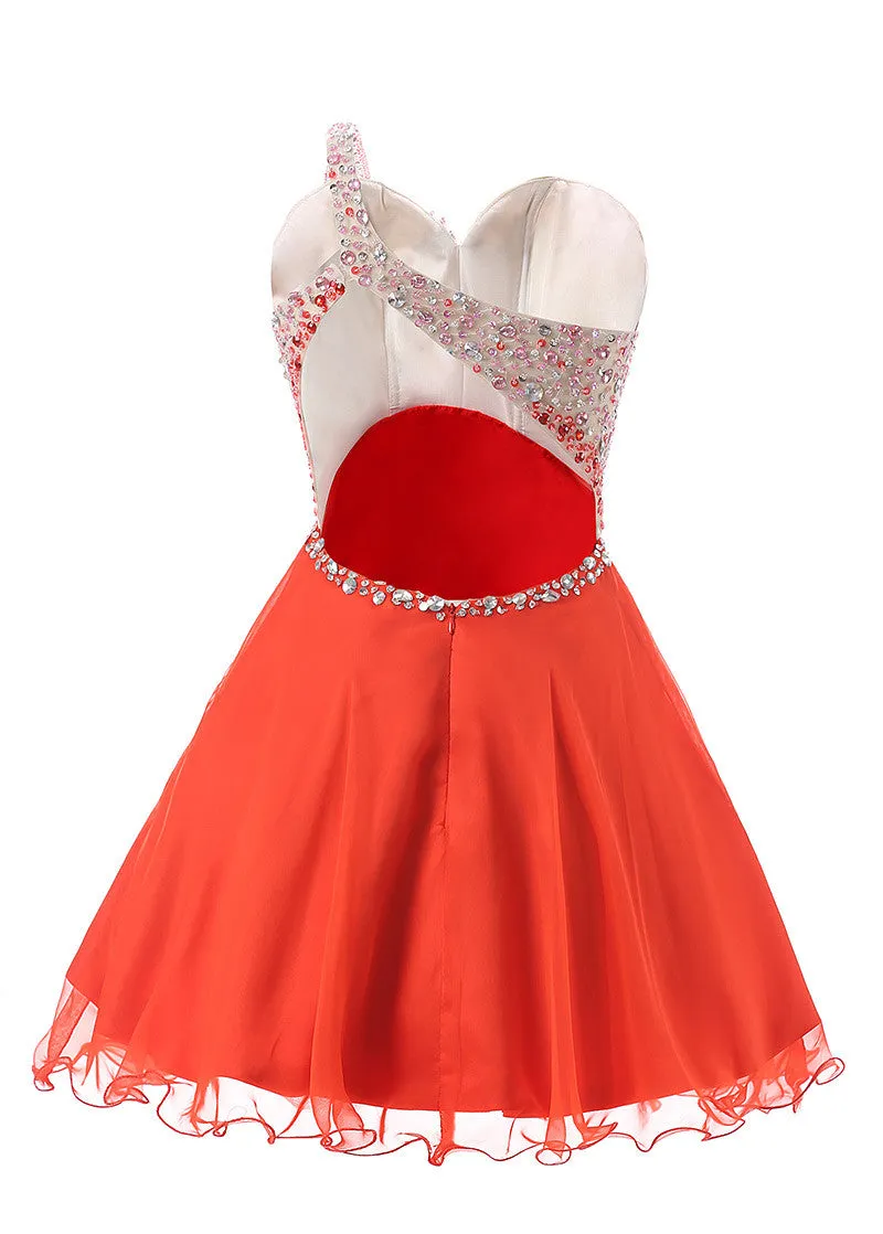 Energetic Short Homecoming Dress