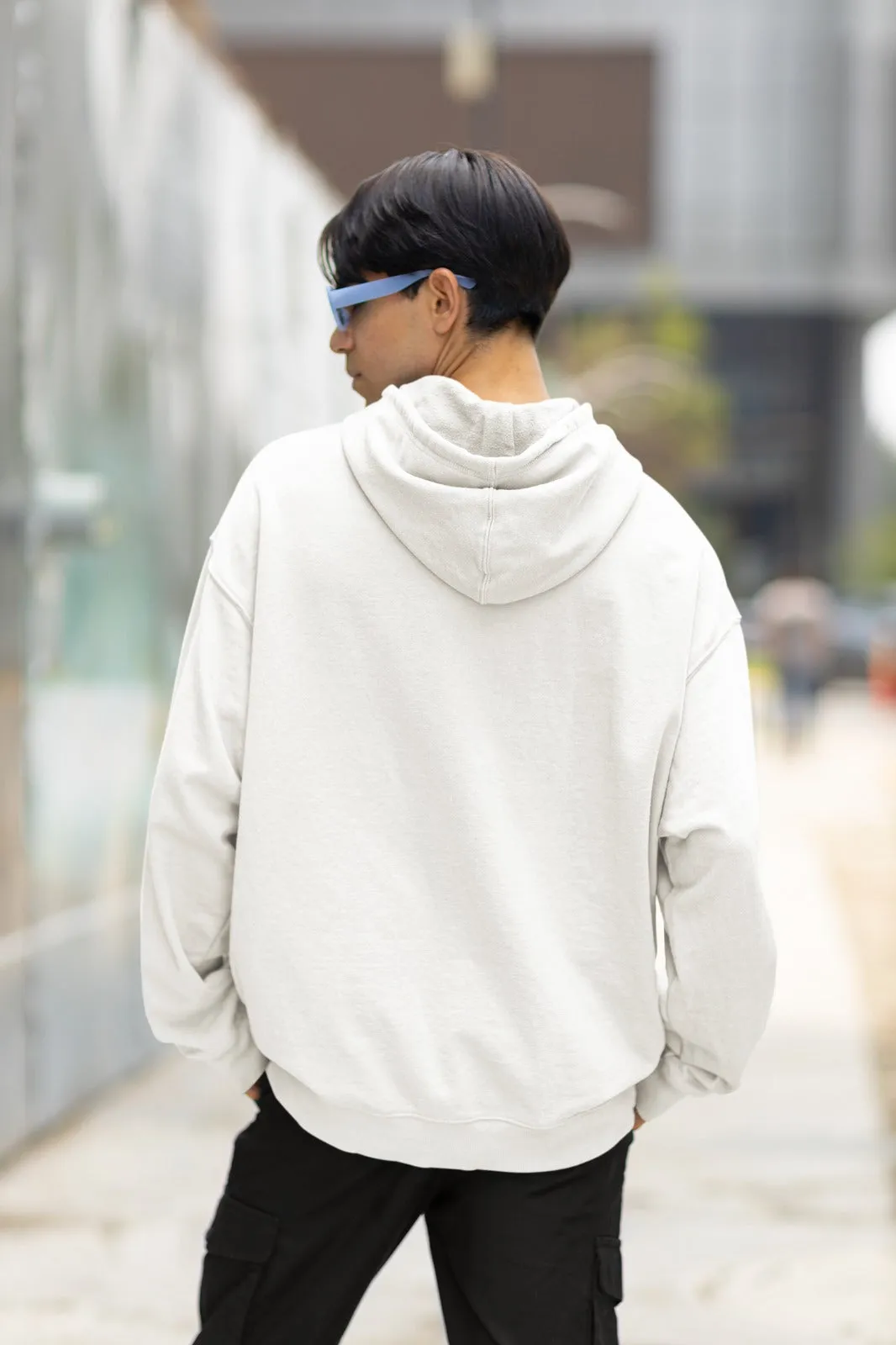 Eren Yaeger Humanity's Turn Oversized Hoodie White