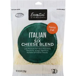 Essential Everyday Fancy Italian 6 Cheese 8oz