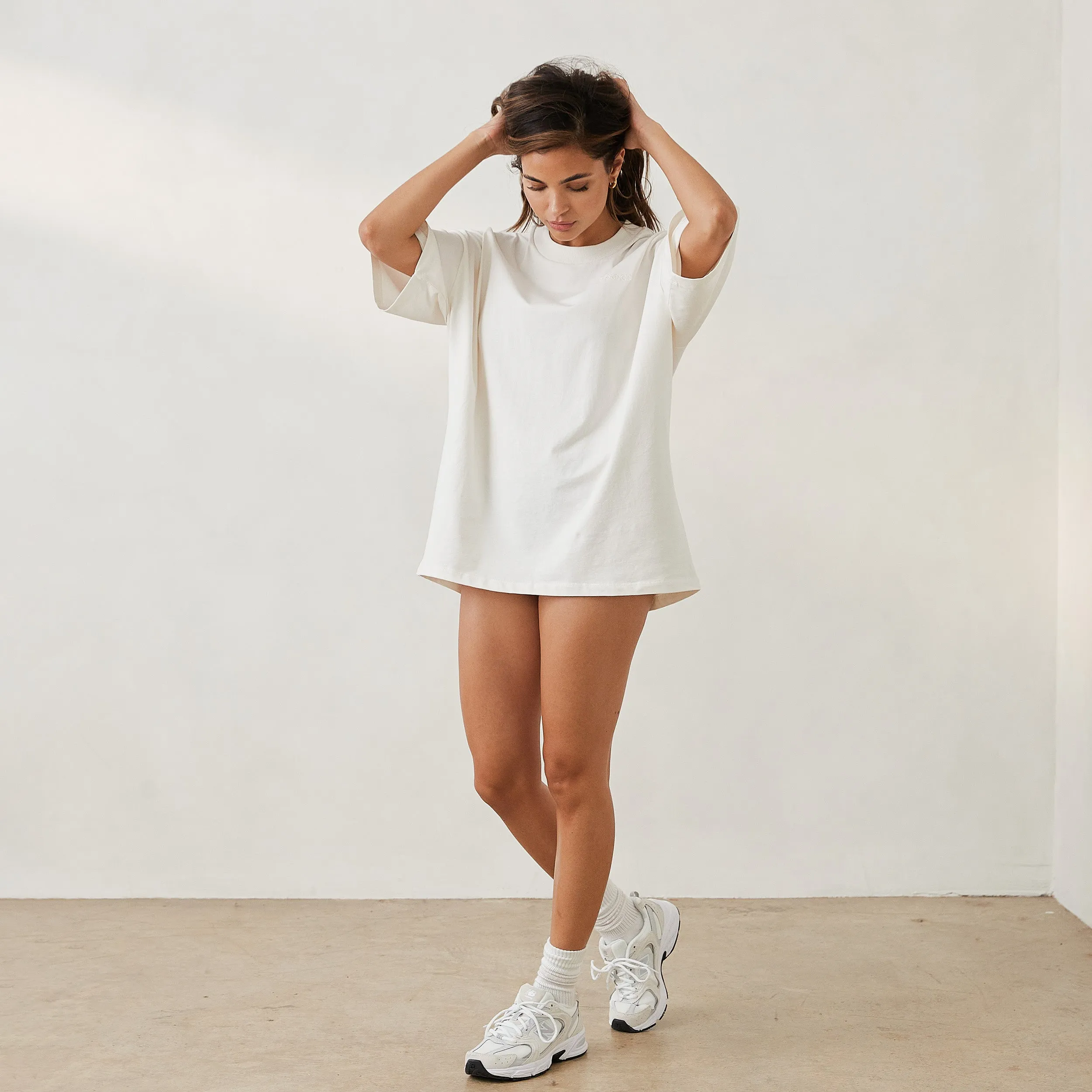 Essential T-Shirt Oversize - Écru